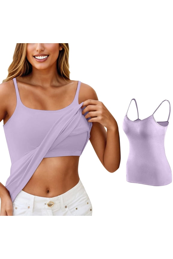 Camisole Tops for Women Suspender Sleeveless Vest Female Yoga Bottoming Underwear Solid Color Cami Shirts