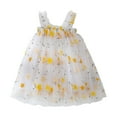thumbnail image 1 of Hfolob Girls Dress Toddler Girl Sleeveless Embroider Princess Dresses Dance Party Floral Tulle Dresses Clothes Summer Dress For Kids, 1 of 4