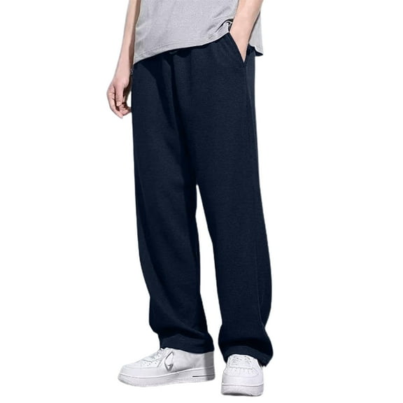 Hfolob Mens Pants Pocket Mesh Loose Suitable For Casual Straight Bottom Drawstring Jogging Pants Running Exercise Training Basketball Pants Relaxed Fit