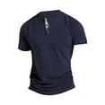 thumbnail image 1 of Hfolob Mens Polo Shirts Male All Seasons Leisure Fashion Design Lapel Button Pocket Short Sleeve Tops Classic Fit, 1 of 4