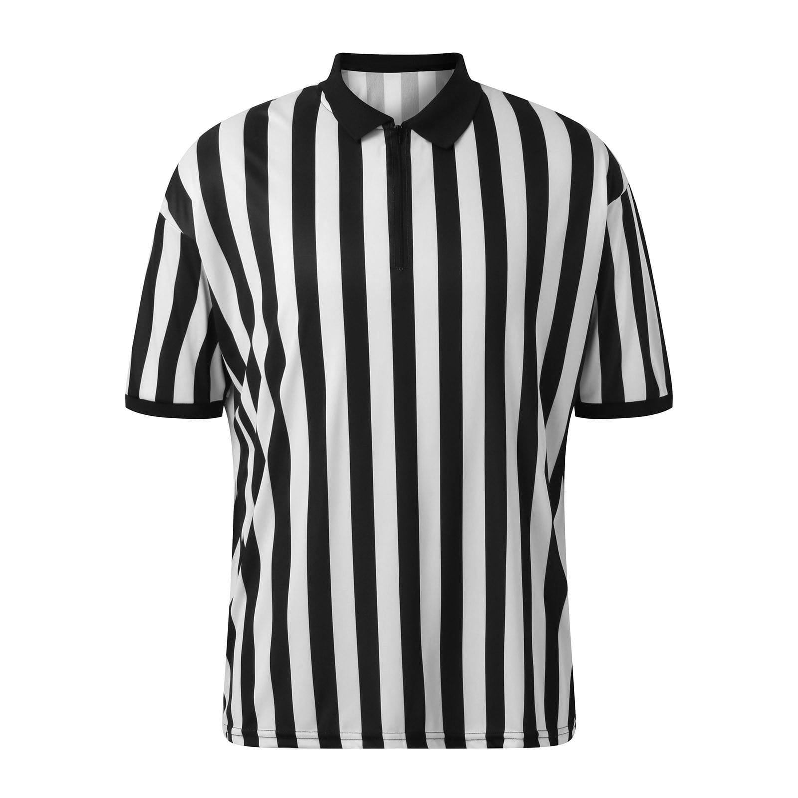 Hfolob Mens Polo Shirts Male Referee Shirt Official Male Ref Shirt ...