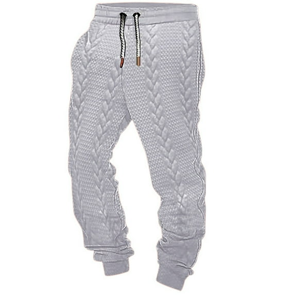 Hfolob Pants For Men Casual Sports Trouser Loose Fit Versatile Casual Trouser Soft Comfortable Warm Sweatpants Relaxed