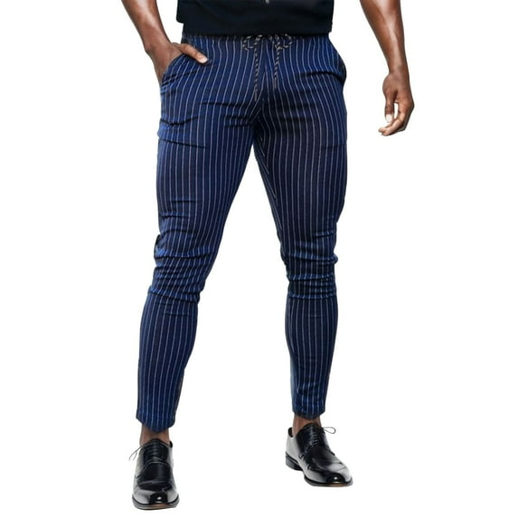 Hfolob Pants For Men Male All Matching Striped Trousers Pattern Color Block Pocket Beach Casual Pants Outdoor Pants