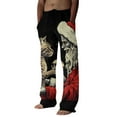 thumbnail image 1 of Hfolob Pants For Men Male Autumn Winter Christmas Home Pants Fully Printed Cordless Pocket Holiday Celebration Pants Outdoor Pants, 1 of 4