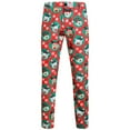 thumbnail image 1 of Hfolob Pants For Men Mens Fashion Casual Christmas Printed Button Zipper Suit Pants Outdoor Pants, 1 of 9