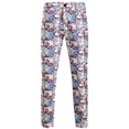thumbnail image 1 of Hfolob Pants For Men Mens Fashion Casual Christmas Printed Button Zipper Suit Pants Outdoor Pants, 1 of 9
