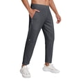 thumbnail image 1 of Hfolob Pants For Men Mens Solid Color Jogging Portable Fitness Sports Casual Comfortable Pants Outdoor Pants, 1 of 4