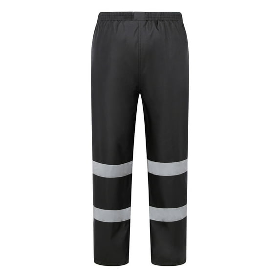 Hfolob Pants For Men Reflective Rain Pants Traffic Fluorescent Green Patrol Rain Pants Outdoor Pants