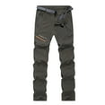 thumbnail image 1 of Hfolob Pants For Men Mens Stretch Work Hiking Pants Quicking Dry Lightweight Windproof Outdoor Travel Climbing Fishing Pants Cargo Pants Outdoor Pants, 1 of 3