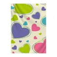 thumbnail image 1 of Hfolob Valentine's Day Blanket Flannel Decorative Blanket Air Conditioning Blanket Room Decor, 1 of 6