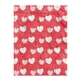 thumbnail image 1 of Valentine's Day Blanket Flannel Decorative Blanket Air Conditioning Blanket Throw Blanket Soft, 1 of 4