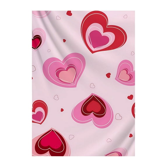 Hfolob Valentines Day Gifts Valentine's Day Blanket Flannel Decorative Blanket Air Conditioning Blanket Home Decor