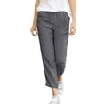 thumbnail image 1 of Women's Pants Women Summer Trousers Casual Soild Light Comfortable Breathable Casual Trousers Beach Pants With Pocket Relaxed Fit, 1 of 8