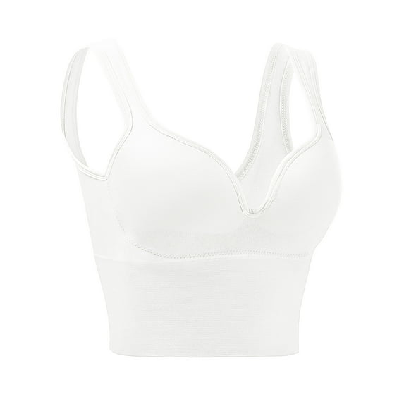 Hfolob Womens Seamless Sports Bras High Intensity High Support Shockproof Wireless Underwear High Impact Workout Top