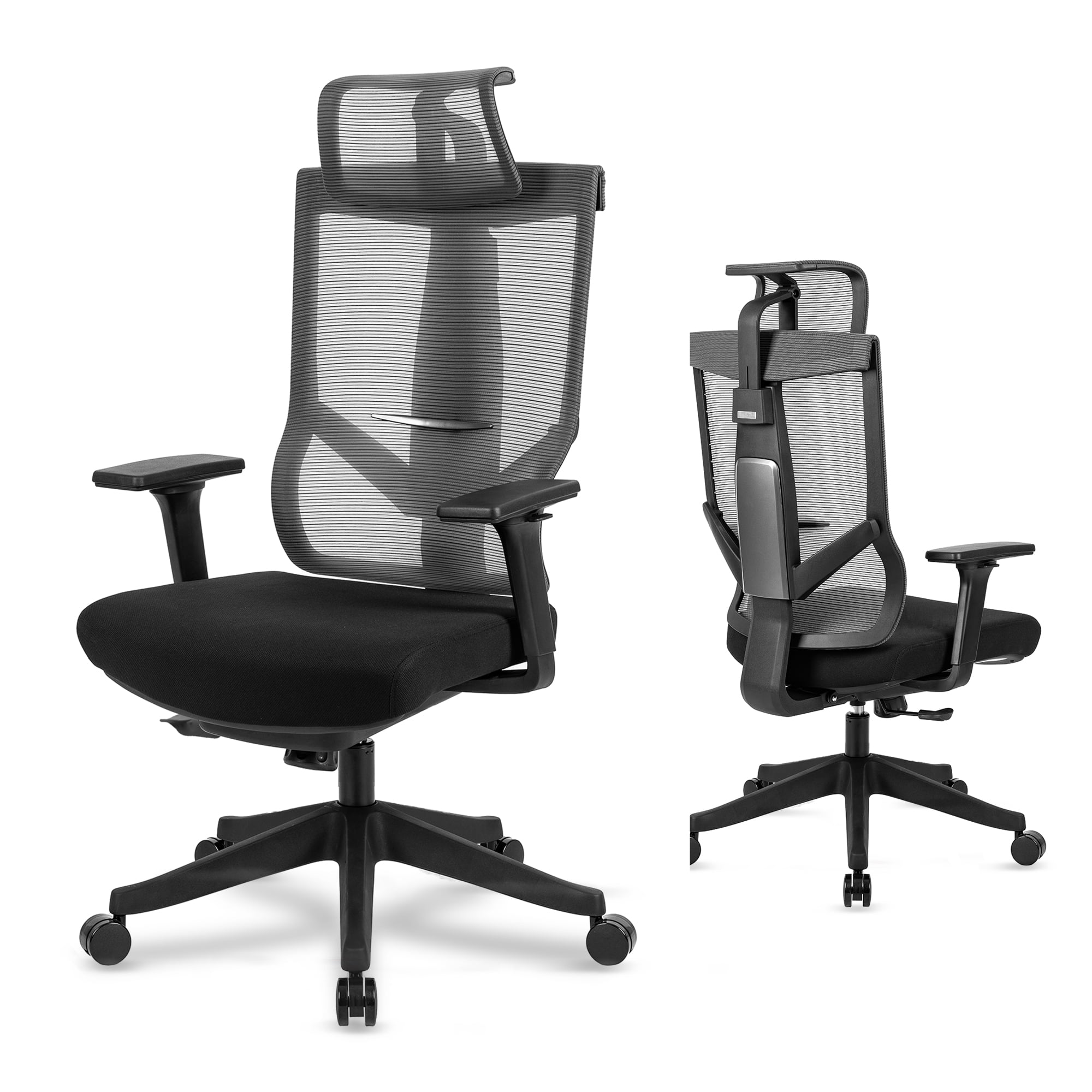 Hforesty Ergonomic Mesh Office Chair, Breathable Swivel Computer Chair