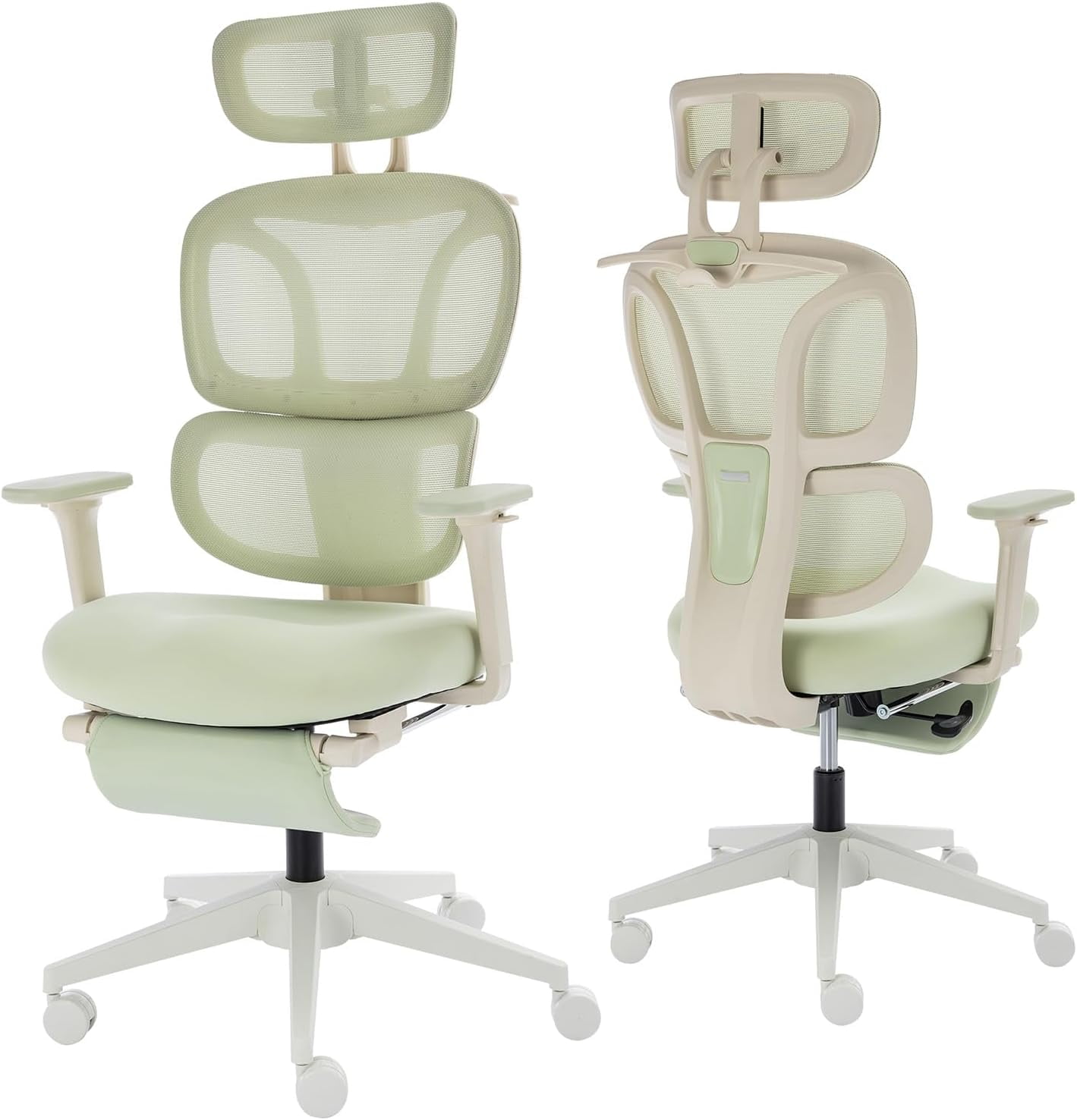 Hforesty Ergonomic Office Chair, High Back Mesh Computer Chair with