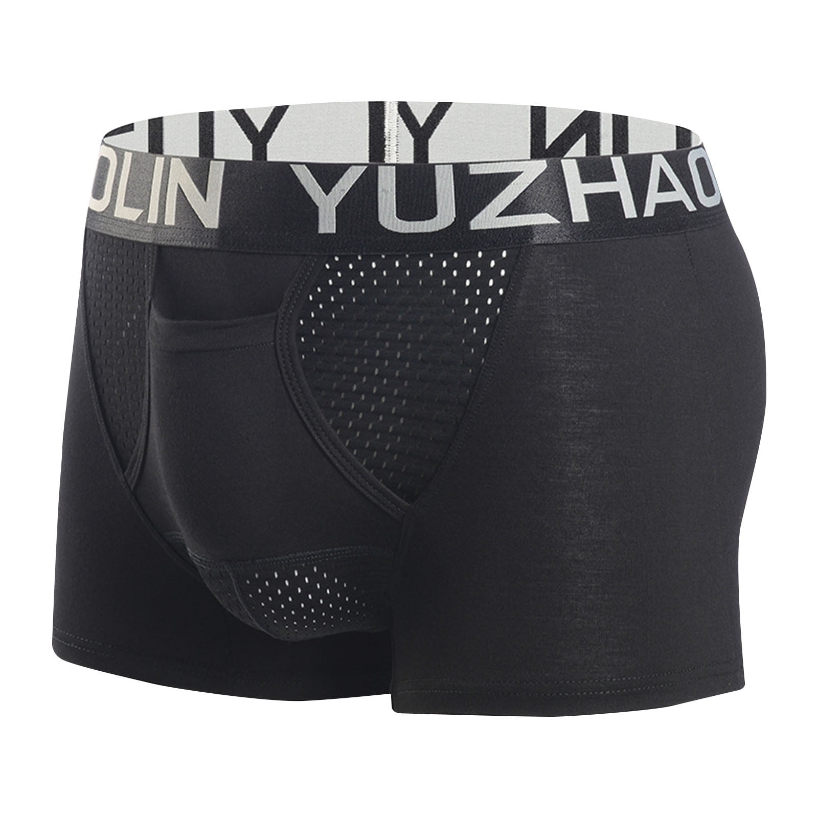 Hfozny Men's Functional Boxers Briefs Separate Underwear Enhancing ...