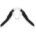 thumbnail image 1 of Hfppkn Plush Bunny Ears Headband Bowknot Rabbit Hair Hoop Black 15cm, 1 of 8