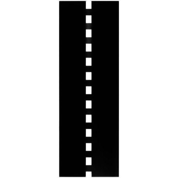 Hfppkn Racetrack Pattern Floor Runner Rug Polyester Racing Road Mat for Themed Parties 60x200cm Black