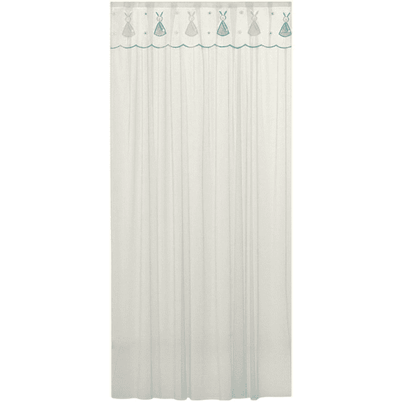 Hfppkn White Mosquito Proof Mesh Door Curtain Breathable Bug Screen Curtain for Patio Bedroom 100x200cm