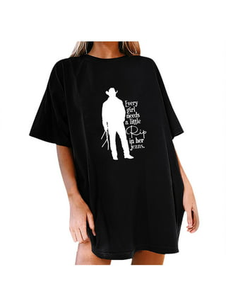 BINTEHGS Vintage Oversized T Shirts for Women Baggy Shirt