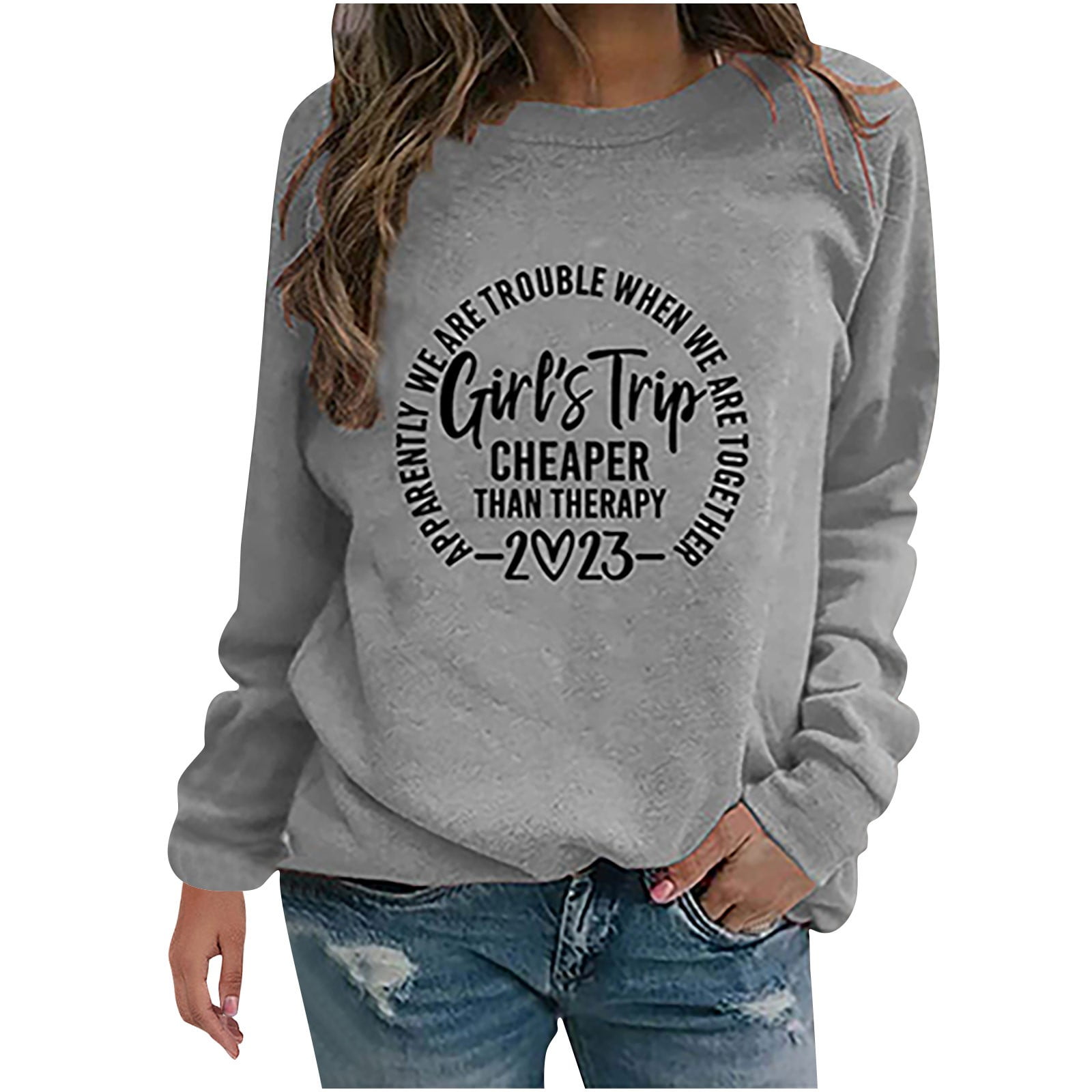 https://i5.walmartimages.com/seo/Hfyihgf-Girl-s-Trip-Cheaper-Than-Therapy-2023-Sweatshirts-for-Women-Letters-Printed-Funny-Girls-Trip-Pullover-Tops-Comfy-Holiday-Shirts-Gray-XL_7b879f06-17ce-4899-a455-ed9dbcb7dace.367848537355081f79cfb722559187f7.jpeg