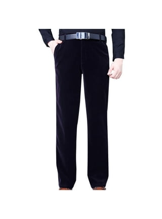 Men's Pockets Military Cargo Pant Elastic Waisted Relaxed Fit Pants