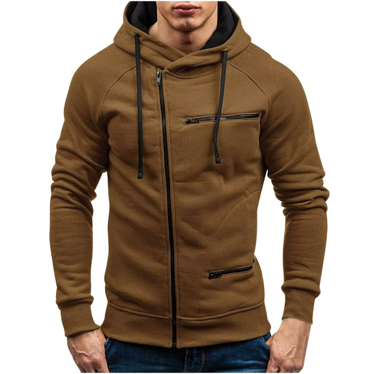 Hfyihgf Men's Fashion Cool Hoodies Jacket Slim Fit Unique Design