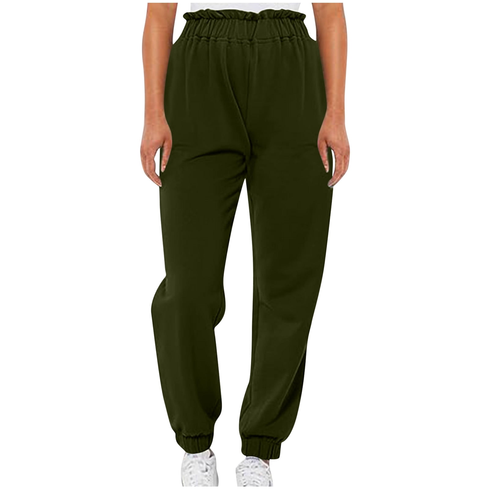 https://i5.walmartimages.com/seo/Hfyihgf-Ruffle-Elastic-Waist-Joggers-for-Women-Fall-Trendy-Tapered-Lounge-Pants-Lightweight-Athletic-Workout-Sweatpants-Trousers-Army-Green-M_b469139d-2e13-4011-8ef9-c70bb5cfb630.c72b50973858ddf0c5f6880879556e12.jpeg