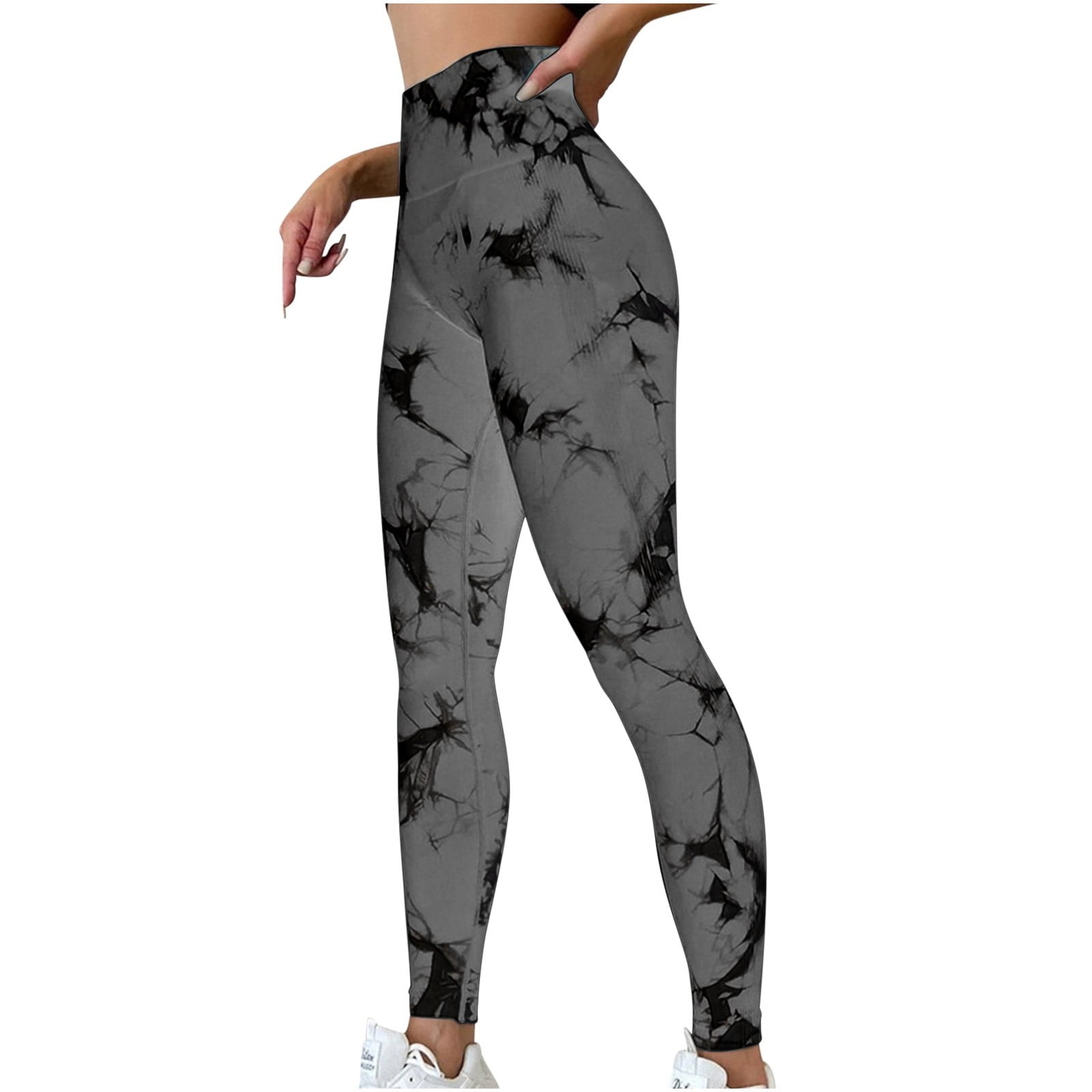 Grey Camo Yoga Leggings Women, Camouflage High Waisted Pants Cute Printed  Workout Running Gym Designer Tights -  Canada