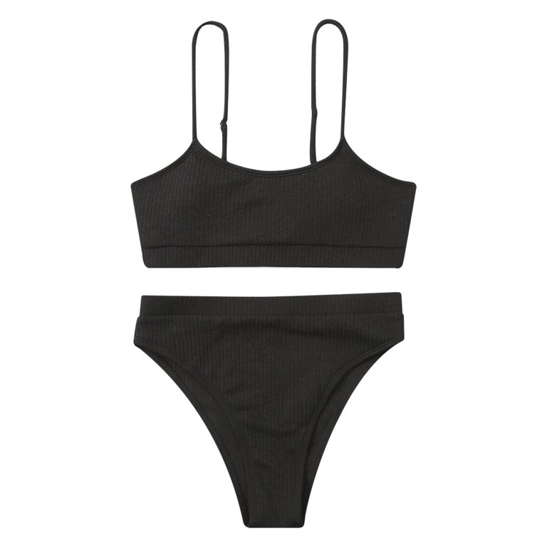 【新品タグ付き】2Way Cut-Out Ribbed Swimwear 2Way Cut-Out Ribbed Swimwear（水着）｜Her lip to（ハーリップ