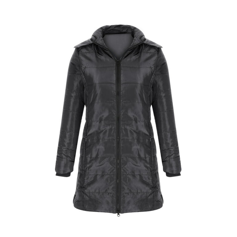 Thin 2025 black parka