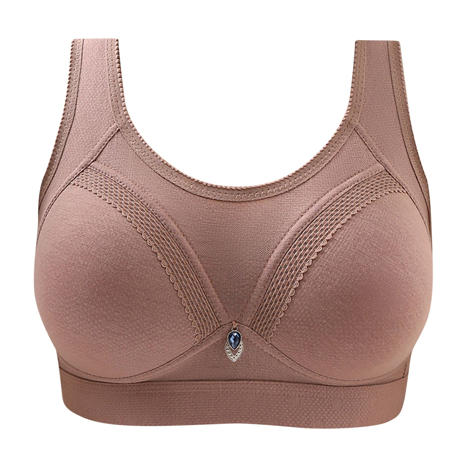 Hfyihgf Women's Sexy Mesh Lace Push Up Everyday Bras Wireless Full