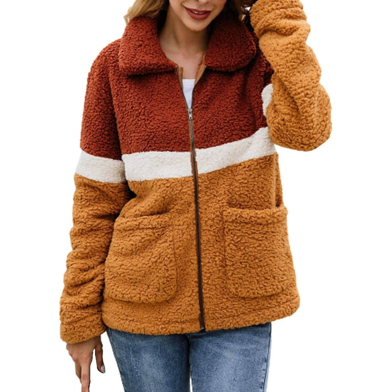 Sherpa jacket women's walmart online