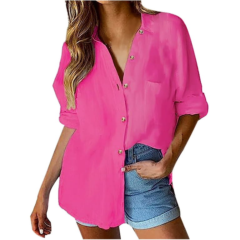 Solid pink on sale flannel shirt