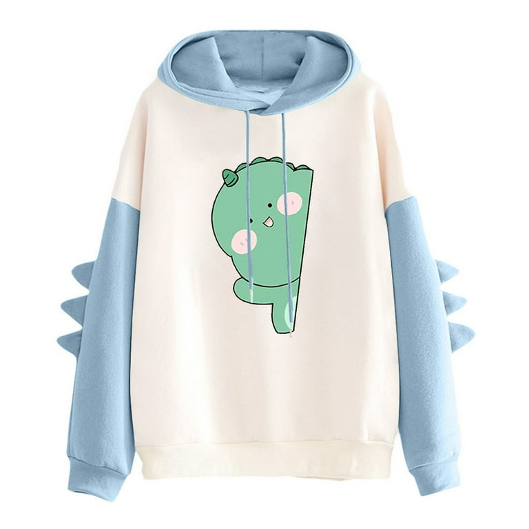 Womens dinosaur hoodie sale