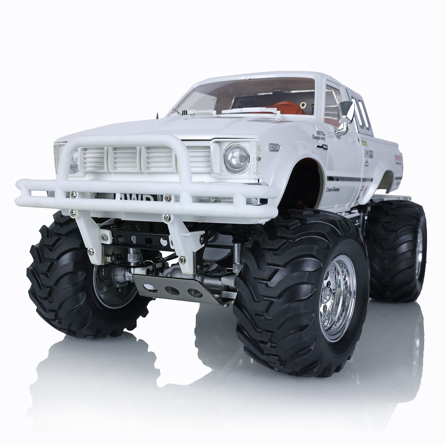 Hg 1 10 Rc Pickup Model 4Wd Rally Car Series Car Racing Crawler P407 White Color 2.4G RTR Motor Walmart