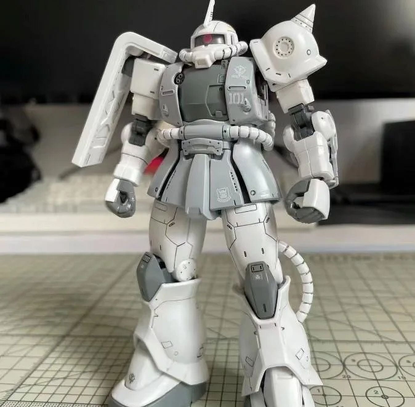 Hg 1/144 Mc-06c-6 R6 Zaku 2 The Base Limited Ver Painting Color ...