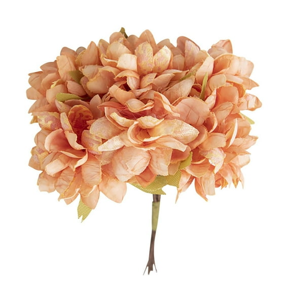 Hgallory Cloth Artificial Flowers, Real Touch Simulated Rose Fake Flowers, Hand Held Banquet Floral Arrangements Gift for Valentine Anniversary Birthday Graduation Housewarming, 1PC, Orange