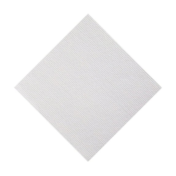 PureCasa Creative Patchwork Carpet Polyester Floor Mats for Bathroom Living Room Kitchen, Solid Color Non-Slip Household Shower Bath Rug Modern Style Home Decor, 1PC, 20"x20", White