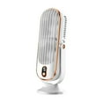thumbnail image 1 of PureCasa Desktop Standing Mini Fan Rechargeable, Portable Desk Fan USB Cording Small Bladeless Fan, Battery Operated Desktop Personal Cooling Fans for Indoor Outdoor Home Office, 1 Pack, White, 1 of 6