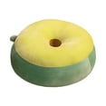 thumbnail image 1 of Hgallory Doughnut Shaped Thick Household Seat Cushion for Home Office, Cotton Portable Non-Slip Breathable Floor Cushions Chair Pads for Indoor Outdoor, Modern Decor, 15"x15"x1.2", 1PC, Light Green, 1 of 6