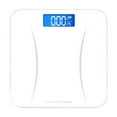 thumbnail image 1 of PureCasa Electronic Scale for Body Weight, Fat Percentage & Body Composition, Household Accurate Digital Bathroom Scale with Display, Lightweight, USB Rechargeable, 10.2"x10.2", 1PC, White, 1 of 7