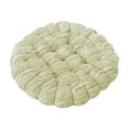 thumbnail image 1 of PureCasa Flock Thick Round Seat Cushion for Home Office, Household Chair Cushions Breathable Chair Floor Pads for Kitchen Patio, Modern Home Decor Solid Color Floor Pillow, 16"x16", 1PC, Green, 1 of 8