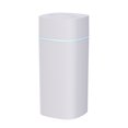 thumbnail image 1 of PureCasa Household Aroma Diffusers 40-90ml/h Sprayer, 600ml Large Capacity Double-Hole USB Aromatherapy Oil Diffuser 2-Gear Adjustment Portable Humidifiers for Bedroom, 1PC, White, 3"x3"x6.8", 1 of 4