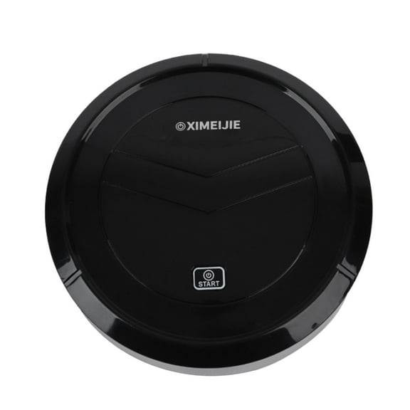 Matoen Household Small Robotic Vacuum Strong Suction, 2024 New Home Appliance Automatic Robot Vacuum Cleaner, USB Charging, 1200mAh Battery, 2-in-1 Function, Low Noise, 1PC, Black