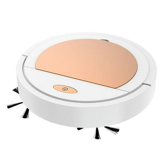 PureCasa Household Small Robotic Vacuum Strong Suction, 2024 New Mobile Automatic Robot Vacuum Cleaner, Home Appliance, 1000-1500Pa, 1200mAh Battery, USB Charging, ABS, 1PC, C