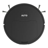 Hgallory Household Small Robotic Vacuum Strong Suction, 2024 New Mobile Automatic Robot Vacuum Cleaner, Home Appliance Cleaning Machine, 300Pa, 1200mAh Battery Charging, 1PC, Black