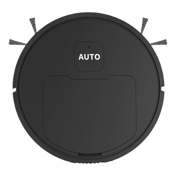 Hgallory Household Small Robotic Vacuum Strong Suction, 2024 New Mobile Automatic Robot Vacuum Cleaner, Home Appliance Cleaning Machine, 300Pa, 1200mAh Battery Charging, 1PC, Black