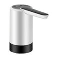 thumbnail image 1 of PureCasa Household Water Bottle Pump USB Charging, Smart Pumping Portable Electric Water Extractors for Barrels Kettles, Automatic Water Dispenser for Home Office, 5.4"x3.3"x3.5", 1PC, White, 1 of 7